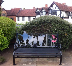 Memorial chair for Royal British legion