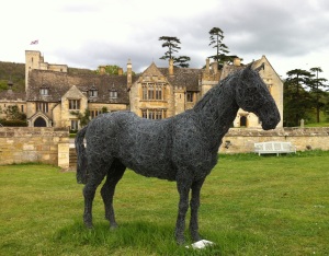 Horse Sculpture at Ellenborough park