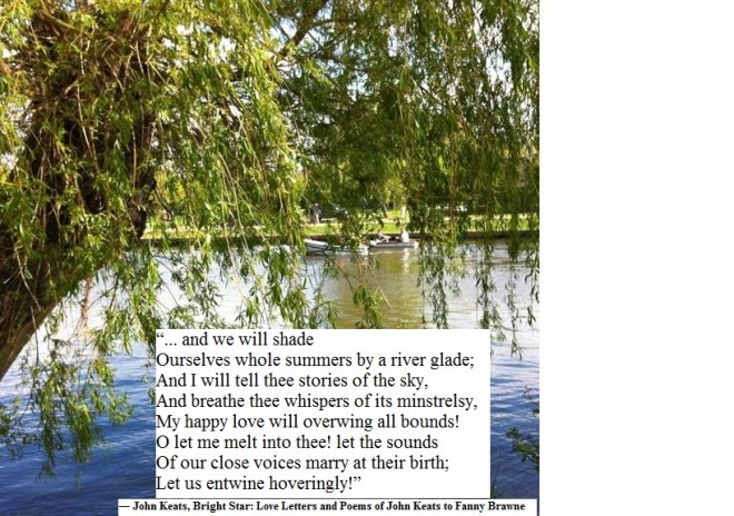 Keats quote on River Avon