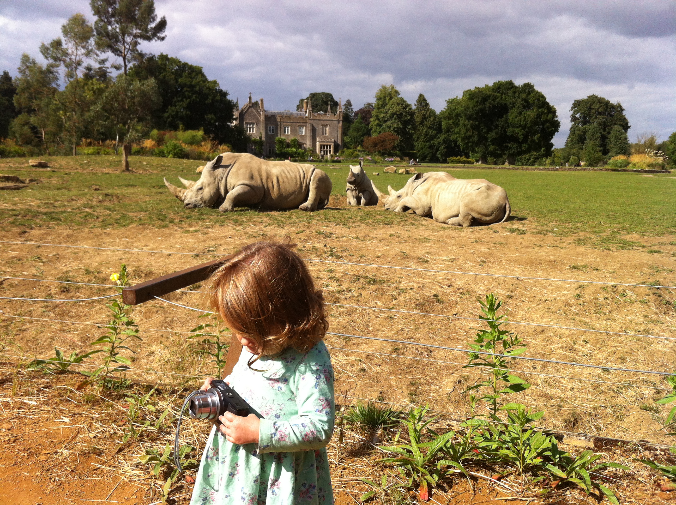 Thea loves taking photos